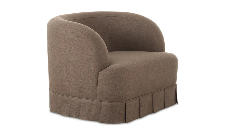 Moe's Home Collection Maren Brown Swivel Chair