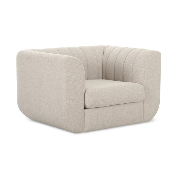 Moe’s Home Collection Rosy Oatmeal Lounge Chair