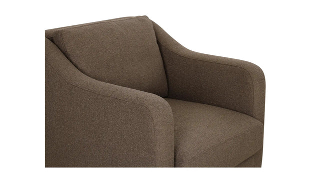 Moe's Home Collection Hewitt Warm Grey Accent Chair