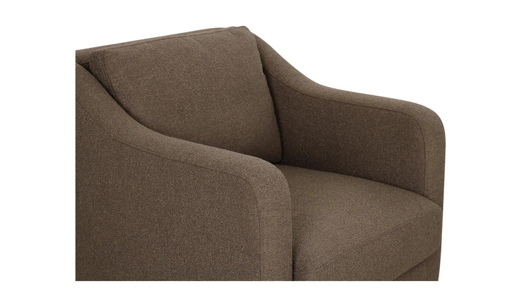 Moe's Home Collection Hewitt Warm Grey Accent Chair