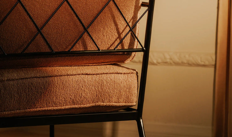 Moe's Home Collection Vecchia Terracotta Accent Chair