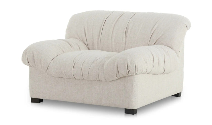Moe's Home Collection Halston Flecked Oat Lounge Chair