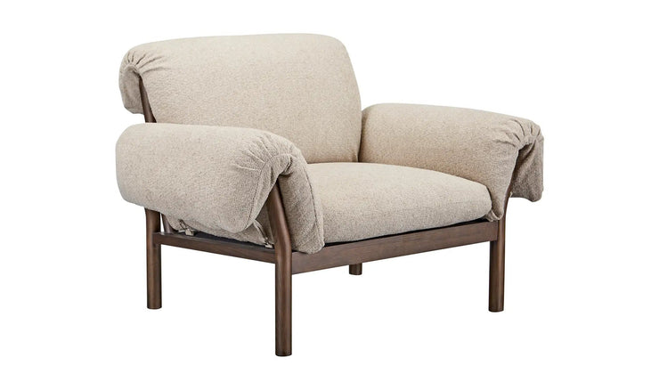 Moe's Home Collection Cardero Beige Lounge Chair
