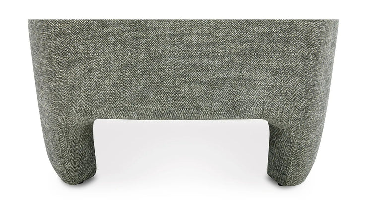 Moe's Home Collection Kenzie Slated Moss Accent Chair