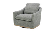 Moe's Home Collection Linden Slated Moss Swivel Chair