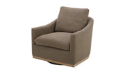 Moe's Home Collection Linden Soft Taupe Swivel Chair