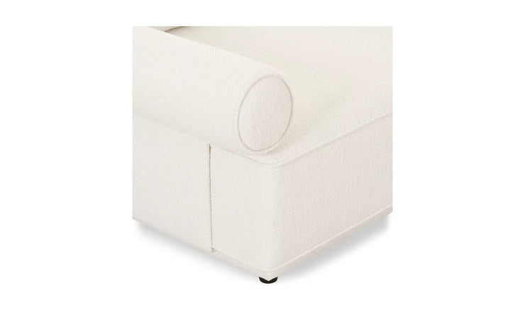 Moe's Home Collection Rosello White Armchair