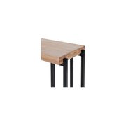 Moe's Home Collection Mila Natural C Shaped Side Table