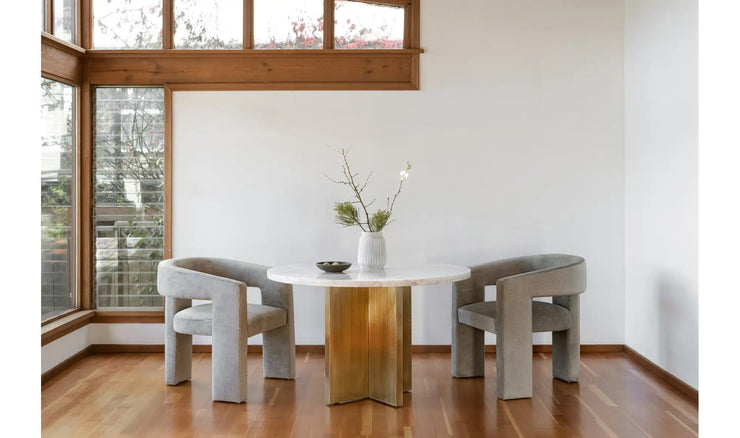 Moe's Home Collection Elo Light Grey Chair