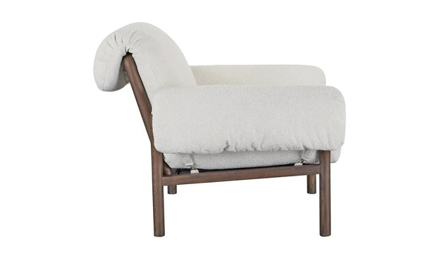Moe's Home Collection Cardero Ivory Lounge Chair