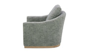 Moe's Home Collection Linden Slated Moss Swivel Chair