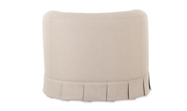 Moe's Home Collection Maren Beige Swivel Chair