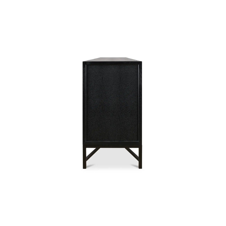 Moe's Home Collection Mako Black Shagreen Large Sideboard