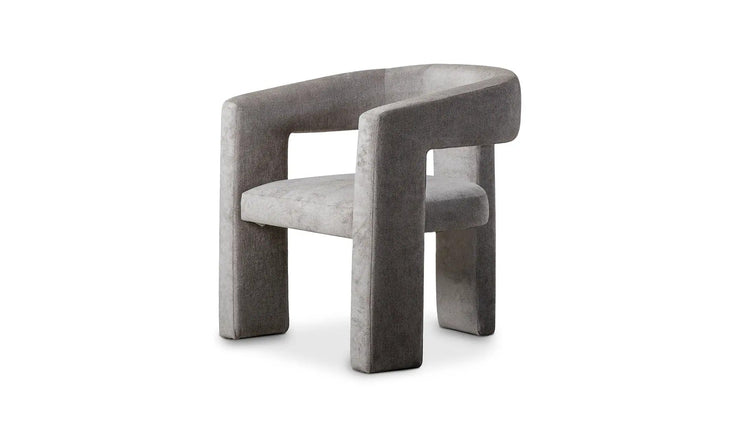 Moe's Home Collection Elo Light Grey Chair