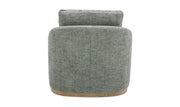 Moe's Home Collection Linden Slated Moss Swivel Chair