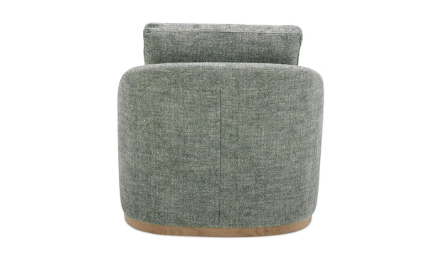 Moe's Home Collection Linden Slated Moss Swivel Chair