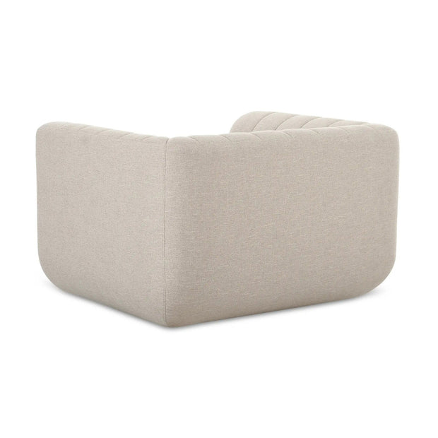 Moe’s Home Collection Rosy Oatmeal Lounge Chair