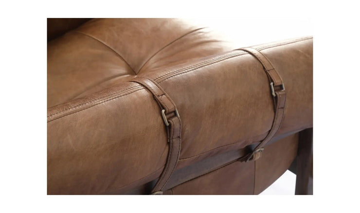 Moe's Home Collection Bellos Leather Accent Chair