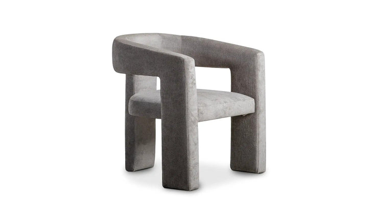 Moe's Home Collection Elo Light Grey Chair