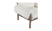 Moe's Home Collection Cardero Ivory Lounge Chair