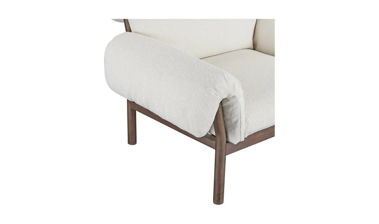 Moe's Home Collection Cardero Ivory Lounge Chair