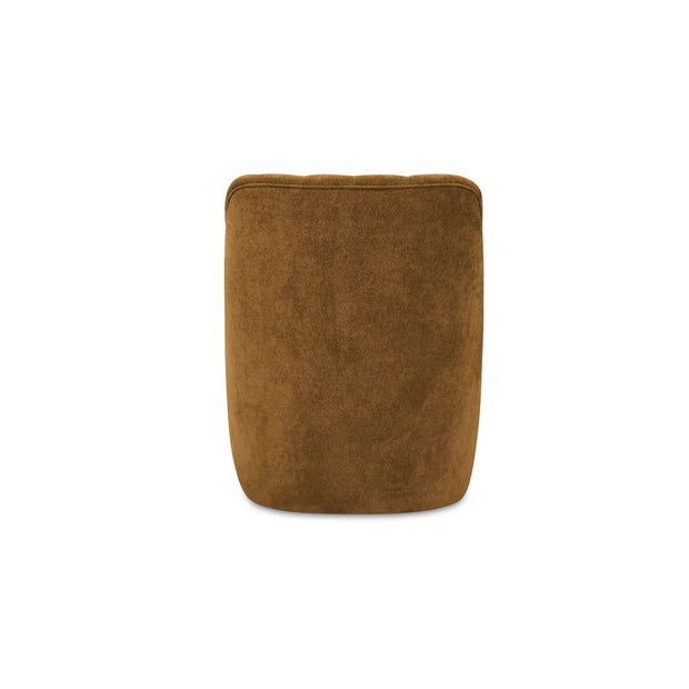 Moe's Home Collection Bowie Ochre Brown Swivel Chair