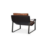 Moe's Home Collection Connor Cappuccino Leather Club Chair