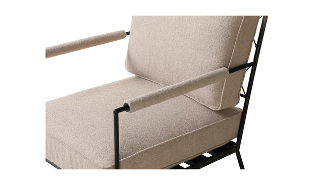 Moe's Home Collection Vecchia Beige Accent Chair