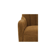 Moe's Home Collection Bowie Ochre Brown Swivel Chair
