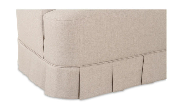 Moe's Home Collection Maren Beige Swivel Chair