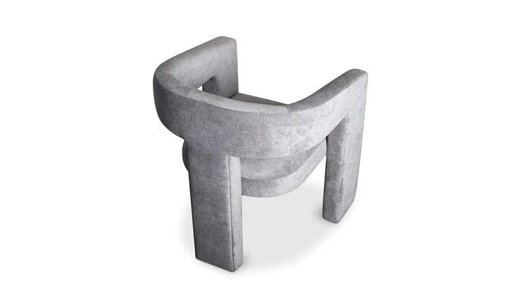 Moe's Home Collection Elo Light Grey Chair