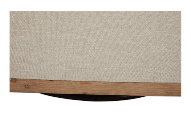 Moe's Home Collection Linden Soft Beige Swivel Chair