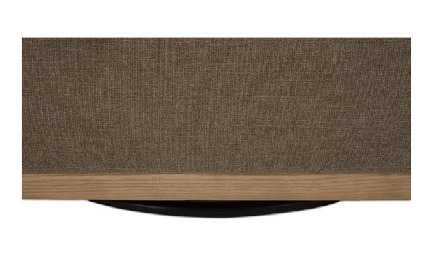 Moe's Home Collection Linden Soft Taupe Swivel Chair