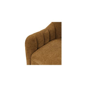 Moe's Home Collection Bowie Ochre Brown Swivel Chair