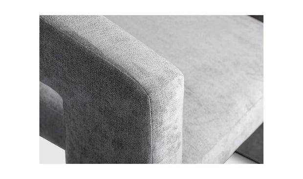 Moe's Home Collection Elo Light Grey Chair