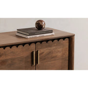 Moe's Home Collection Wiley Vintage Brown 4 Door Sideboard