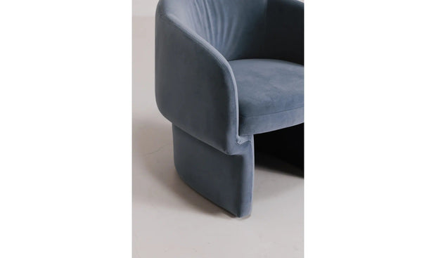 Moe's Home Collection Franco Dusted Blue Chair