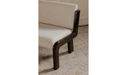 Moe's Home Collection Edie Flecked Ivory Accent Chair