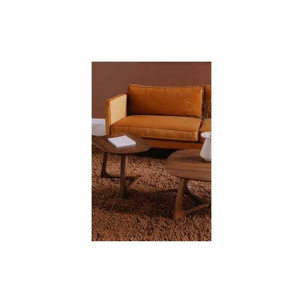 Moe's Home Godenza Brown Walnut Wood End Table