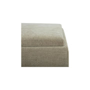 Moe’s Home Collection Montana Storage Washed Green Ottoman