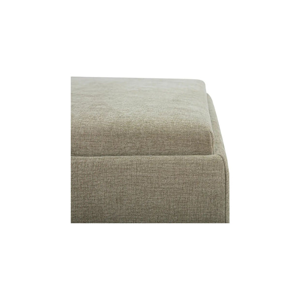 Moe’s Home Collection Montana Storage Washed Green Ottoman