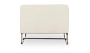 Moe's Home Collection Jules Off White Outdoor Accent Chair