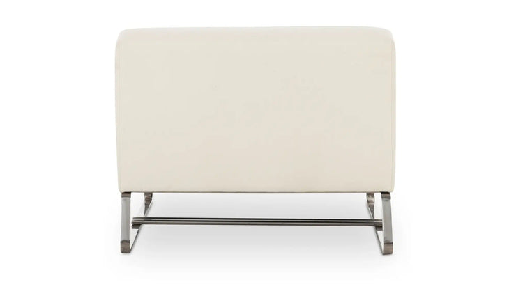 Moe's Home Collection Jules Off White Outdoor Accent Chair