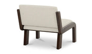 Moe's Home Collection Edie Flecked Ivory Accent Chair