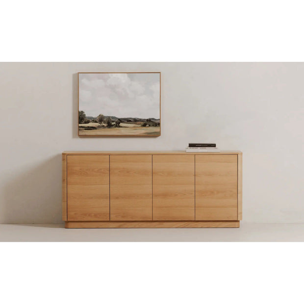 Moe's Home Collection Round Off Natural Oak Sideboard