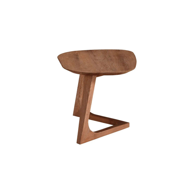 Moe's Home Godenza Brown Walnut Wood End Table