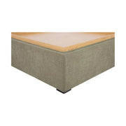 Moe’s Home Collection Montana Storage Washed Green Ottoman