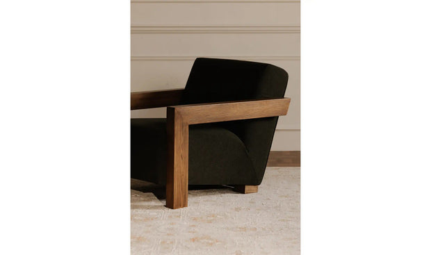 Moe's Home Collection Garnet Olive Lounge Chair