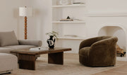Moe's Home Collection Thora Dark Green Lounge Chair