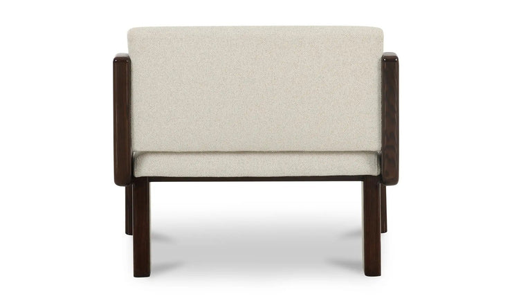 Moe's Home Collection Edie Flecked Ivory Accent Chair